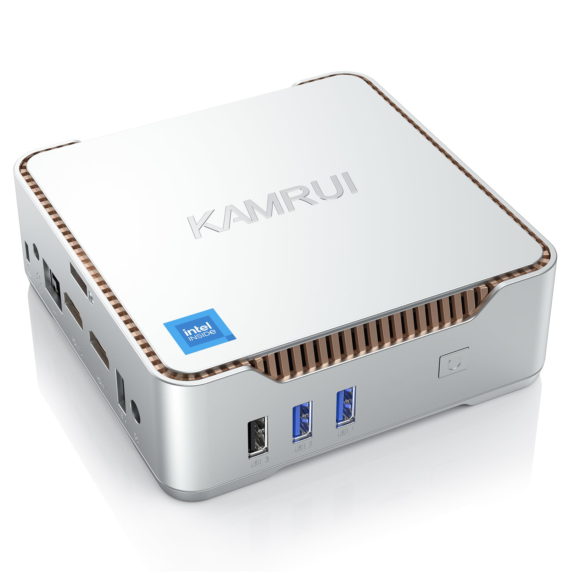 KAMRUI Gk3Plus Mini Pc, 12ª Geração Alder Lake- N97 (Até 3,6 Ghz
